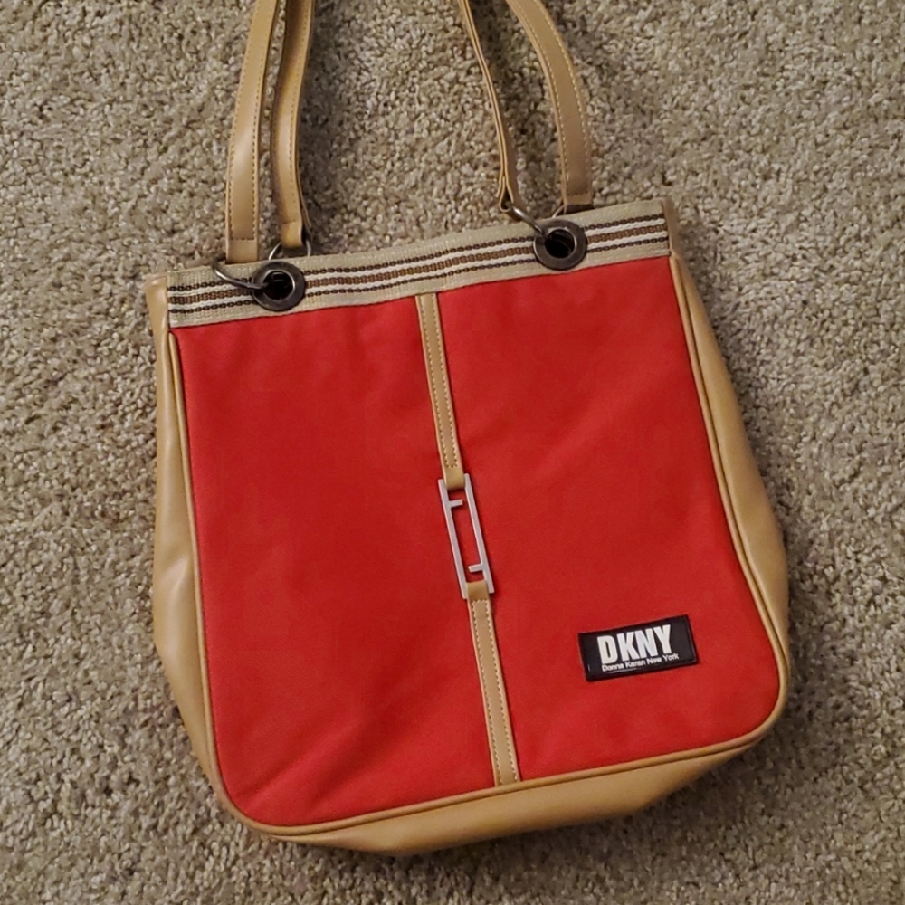 Red DKNY Tote